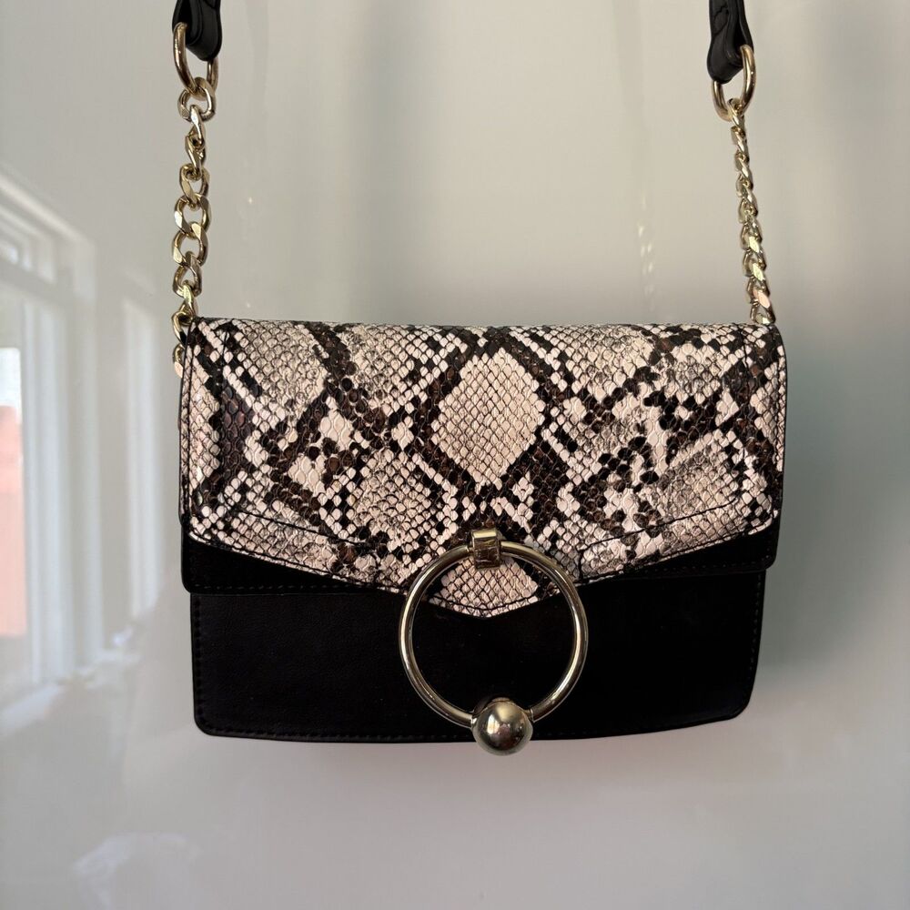 Snake Skin Small Crossbody